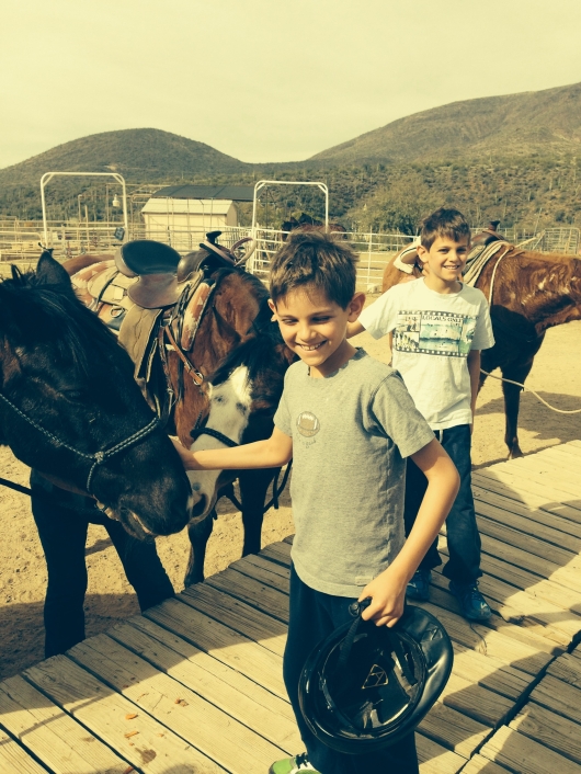 Jack and Adam go Horseback Riding